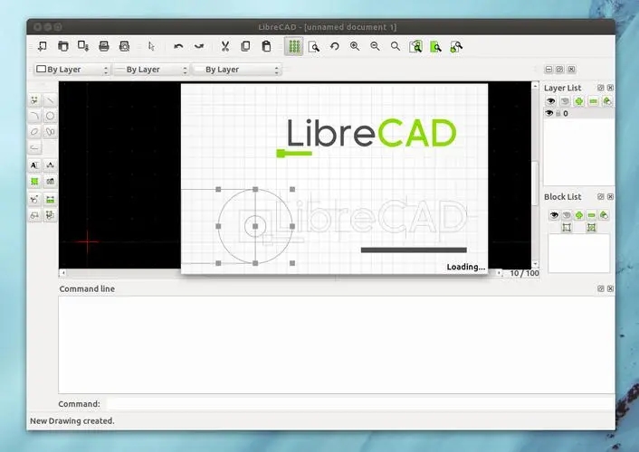 librecad（2D CAD制圖軟件）
