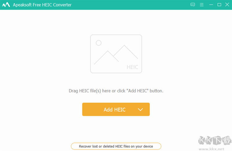 Apeaksoft Free HEIC Converter