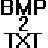 Bmp2Txt制作文字圖 1.0 官方版